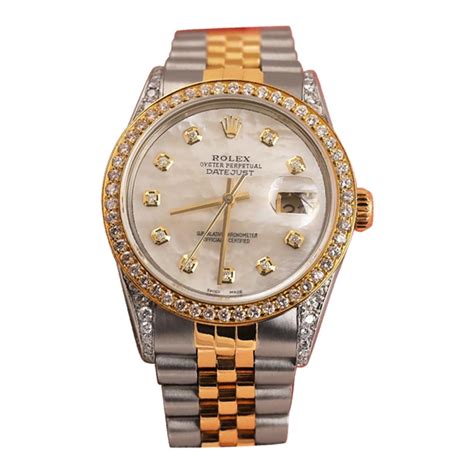 datejust rolex bianco|vintage rolex datejust watch.